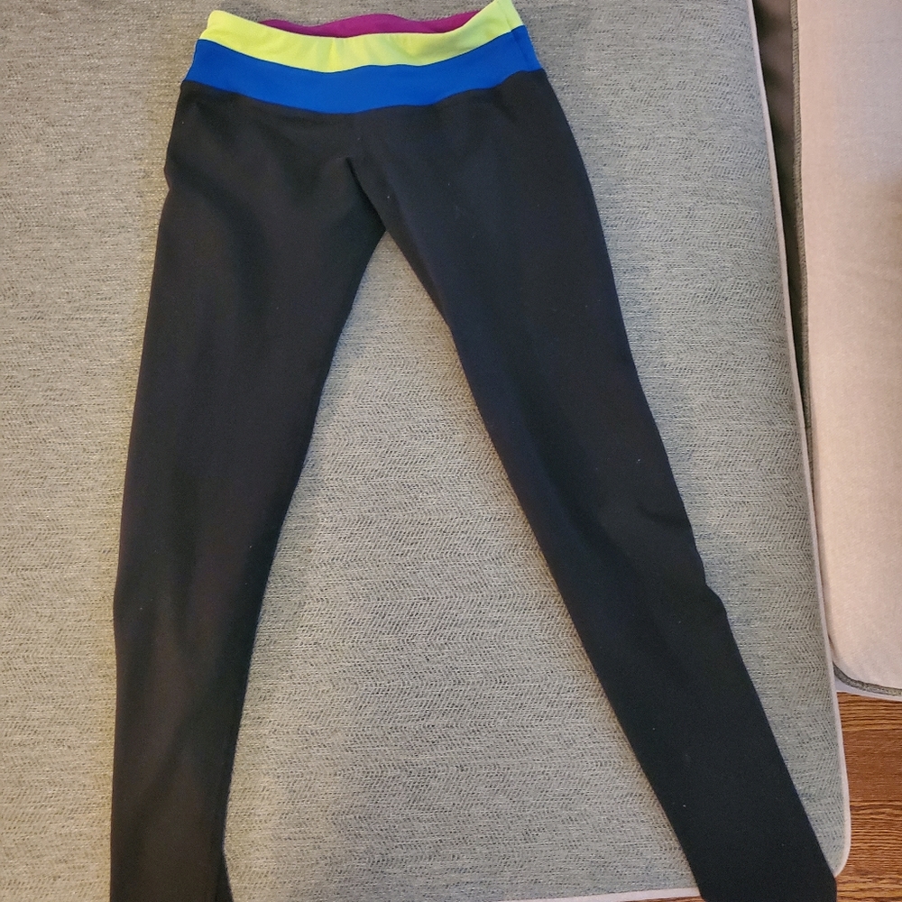 Black leggings. HARD TAIL, black XS
